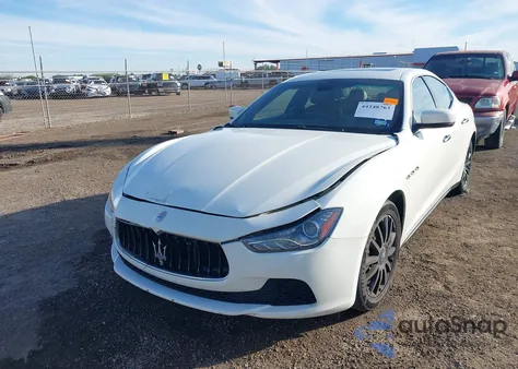 2014 Maserati Ghibli z USA, uszkodzony, nr VIN ZAM57XSA9E1106251